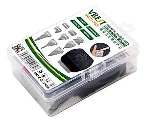 BEST εργαλείο αφαίρεσης κόλλας VBST-80B με 9x λεπίδες & 5x finger sleeves, για επισκευές κινητών VBST-80B