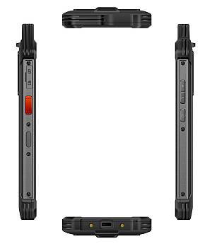 UNIWA smartphone W888, 6.3 HD+, 4/64GB, ηχείο 2W, Atex Zone 2, IP68, μαύρο W888-HD