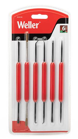 WELLER kit εργαλείων κόλλησης WLACCSAK, 6τμχ WLACCSAK