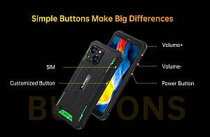 OUKITEL smartphone WP32, 6, 4/128GB, 6300mAh, IP68/IP69K, πορτοκαλί WP32-OR