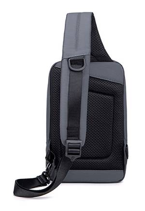 ARCTIC HUNTER τσάντα Crossbody XB00526 με θήκη tablet, 3L, γκρι XB00526-GY