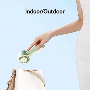 USAMS φορητός ανεμιστήρας ZB288 με 3 ταχύτητες, 1200mAh, μαύρος ZB288FS01