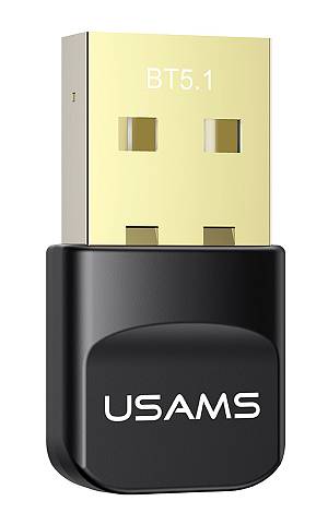 USAMS USB αντάπτορας Bluetooth 5.1 ZB321, μαύρος ZB321SPQ01