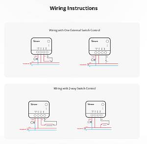SONOFF smart διακόπτης ZBMINI-L2, 1-gang, ZigBee 3.0, λευκός ZBMINIL2