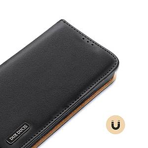 Θήκη Δερμάτινη Dux Ducis Hivo RFID Wallet Apple iPhone 15 Plus Μαύρο