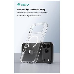 Θήκη TPU & PC Shock Proof Devia Magnetic & Tempered Glass & Camera Cover Apple iPhone Air Star Pack Διάφανο