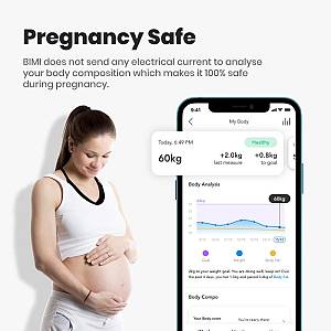 Ζυγαριά Δαπέδου Smart Noerden BIMI Μαύρο