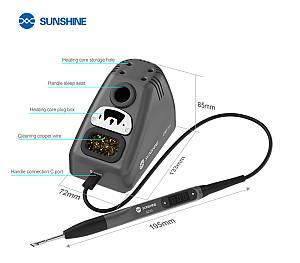 SUNSHINE σταθμός κόλλησης 210 Pro με κολλητήρι, 110W, 100~450 °C 210PRO