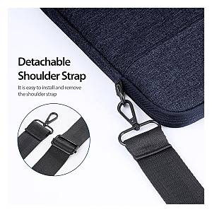 Θήκη Laptop Ώμου Dux Ducis LBJB για Laptop/ Macbook/ Notebook/ Tablet 14.0-15.4 Σκούρο Γκρι