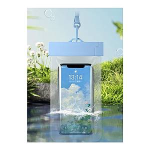 Waterproof Θήκη inos για Smartphones έως 6.9 Διάφανο-Μαύρο