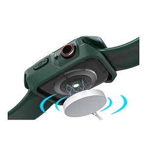 Θήκη TPU & PC Devia Sport Apple Watch 4/ 5/ 6/ SE (40mm) Shock Proof Πράσινο