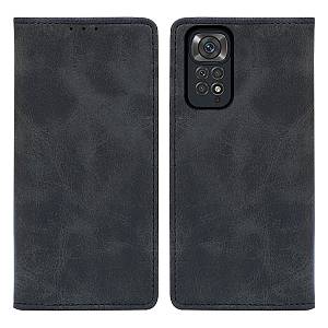 Θήκη Πορτοφόλι Vintage Magnet Wallet Sonique Xiaomi Redmi Note 11 4G / Redmi Note 11S Μαύρο