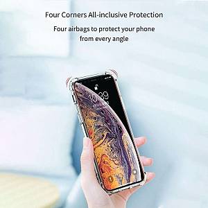 Θήκη Σιλικόνης Sonique Armor Clear Anti Shock Xiaomi Redmi Note 11 4G / Redmi Note 11S Διάφανο