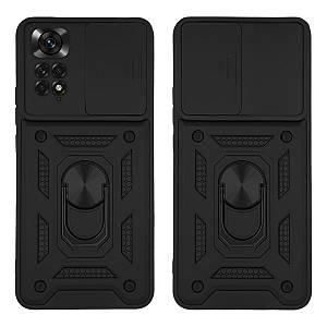 Θήκη Ring Armor CamPro Sonique για Xiaomi Redmi Note 11 4G / Redmi Note 11S Μαύρο