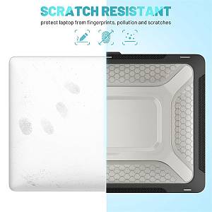 Θήκη για MacBook Sonique Icy Guardian με Βάση Στήριξης Apple MacBook Pro 13 2018/2020/2022 Μαύρο