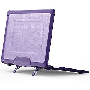 Θήκη για MacBook Sonique Icy με Βάση Στήριξης Apple MacBook Air 13 2018/2020 Μωβ