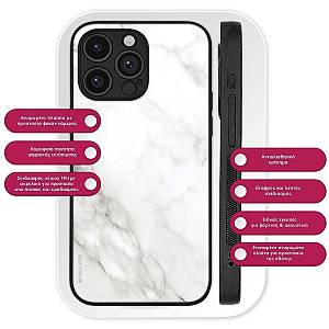 Θήκη Sonique Marble Series για Xiaomi Redmi Note 11 4G / Redmi Note 11S Λευκό