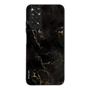 Θήκη Sonique Marble Series για Xiaomi Redmi Note 11 4G / Redmi Note 11S Μαύρο 01