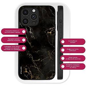 Θήκη Sonique Marble Series για Xiaomi Redmi Note 11 4G / Redmi Note 11S Μαύρο 01