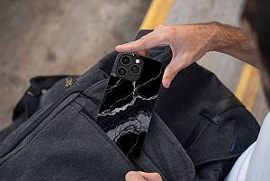 Θήκη Sonique Marble Series για Xiaomi Redmi Note 11 4G / Redmi Note 11S Μαύρο 02