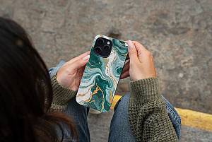 Θήκη Sonique Marble Series για Xiaomi Redmi Note 11 4G / Redmi Note 11S Πράσινο 01