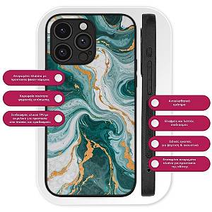 Θήκη Sonique Marble Series για Xiaomi Redmi Note 11 4G / Redmi Note 11S Πράσινο 01