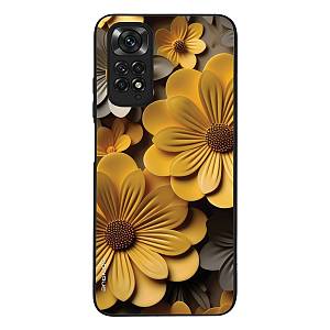 Θήκη Sonique 3D Flower Series για Xiaomi Redmi Note 11 4G / Redmi Note 11S Κίτρινο