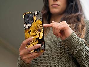 Θήκη Sonique 3D Flower Series για Xiaomi Redmi Note 11 4G / Redmi Note 11S Κίτρινο