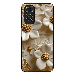 Θήκη Sonique 3D Flower Series για Xiaomi Redmi Note 11 4G / Redmi Note 11S Λευκό