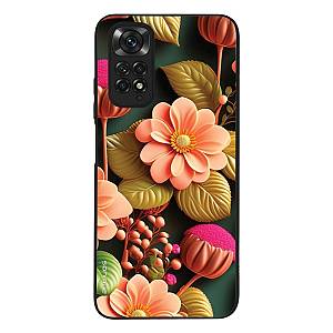 Θήκη Sonique 3D Flower Series για Xiaomi Redmi Note 11 4G / Redmi Note 11S Σομόν