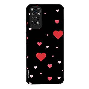 Θήκη Sonique Heart Series για Xiaomi Redmi Note 11 4G / Redmi Note 11S Μαύρο