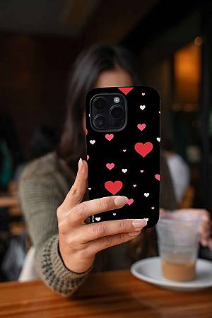Θήκη Sonique Heart Series για Xiaomi Redmi Note 11 4G / Redmi Note 11S Μαύρο
