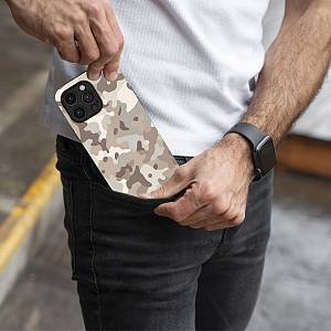 Θήκη Sonique Camouflage Army Series για Xiaomi Redmi Note 11 4G / Redmi Note 11S Μπεζ