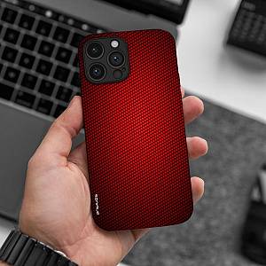 Θήκη Sonique Carbon Series για Xiaomi Redmi Note 11 4G / Redmi Note 11S Κόκκινο