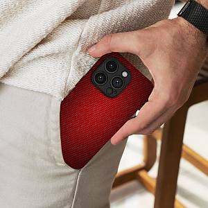 Θήκη Sonique Carbon Series για Xiaomi Redmi Note 11 4G / Redmi Note 11S Κόκκινο