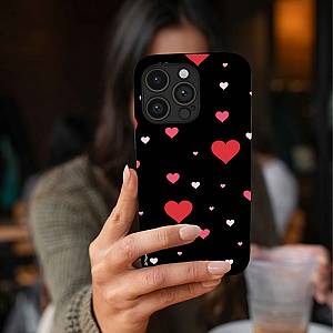 Θήκη Sonique Heart Series για Samsung Galaxy S26 Μαύρο