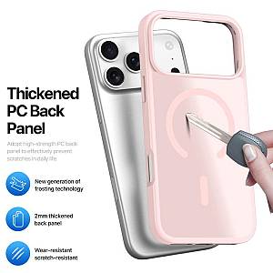 Θήκη TPU & PC Dux Ducis Yind Magnetic MagSafe Apple iPhone 17 Pro (Open Ring Version) Μαύρο