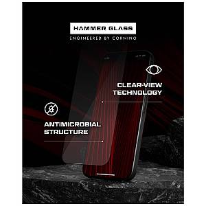 Tempered Glass Hammer Glass Apple iPhone 15 Pro Corning (1 τεμ.)
