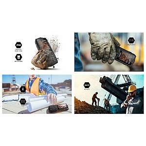 Κινητό Τηλέφωνο Hammer Rock LTE (Dual SIM) Μαύρο