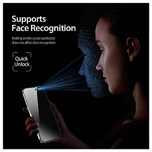 Tempered Glass Full Face Privacy Dux Ducis Apple iPhone 17 Pro Μαύρο (1 τεμ.)