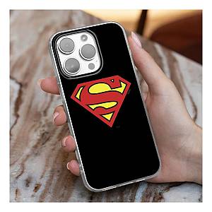 Θήκη Soft TPU DC Superman 002 Apple iPhone 15 Pro Μαύρο