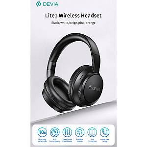 Ασύρματα Ακουστικά Κεφαλής Devia JH-820 Lite1 Μπεζ