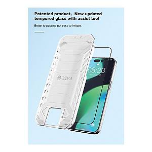 Tempered Glass Full Face Anti-Static Devia Apple iPhone 14 Plus Van Μαύρο (1 τεμ.)