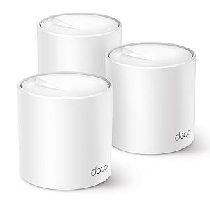 TP-LINK Home Mesh WiFi 6 System Deco X50, 3000Mbps AX3000, V1.0, 3τμχ DECO-X50-3PACK