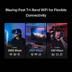 MERCUSYS κάρτα δικτύου WiFi 7 & Bluetooth MA37BE, 6500Mbps BE6500, PCIe, V1.0 MA37BE