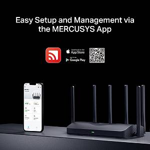 MERCUSYS router MR47BE, WiFi 7, 9.3Gbps BE9300, Tri-Band, V2.0 MR47BE