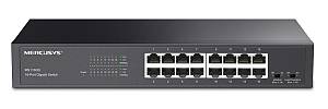 MERCUSYS desktop/rackmount switch MS116GS, 16x Gigabit θύρες, V1.0 MS116GS