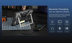 OUKITEL tablet RT10, 11, 12/512GB, 25000mAh, IP68/IP69K/MIL-STD-810H, 5G, μαύρο RT10