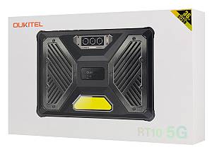OUKITEL tablet RT10, 11, 12/512GB, 25000mAh, IP68/IP69K/MIL-STD-810H, 5G, μαύρο RT10