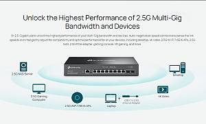 TP-LINK L2+ managed switch SG3210X-M2, 8x 2.5Gbps θύρες, V1.0 SG3210X-M2